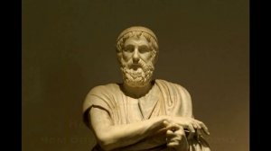 Гомер- легендарный древнегреческий поэт, которому приписывается создание двух величайших поэм античн