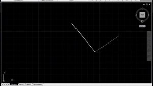 Как удалить линию в AutoCAD