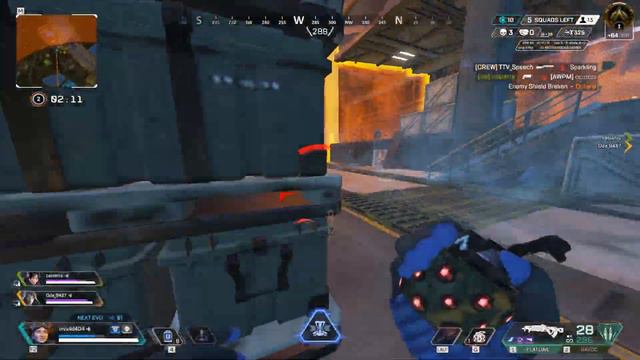 Aim training is paying off #apexlegends  #apexlegendsclips