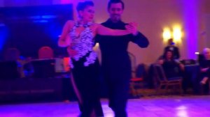 Красивое танго. Лучшее исполнение Цветок Монсеррат (милонга Бьяджи). Фернандо Грасия и Соль Серкиде