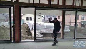 Подъемно-раздвижные двери Kömmerling PremiDoor 76