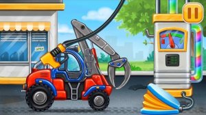 ??Узнай, как собирают лесопогрузчик и зачем он нужен?? Мультики и игры про машинки?Развивающие игры