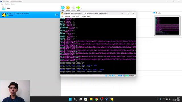 Users and Group | Linux Slackware | VirtualBox смотреть онлайн