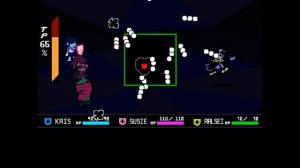 DELTARUNE | Jevil Boss Fight (Pacifist No Hit)