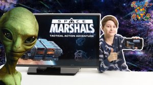 ДАНЯ играет в приложение SPACE MARSHALS!