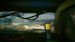 СyberPunk 2077 - Эпизоды- Сцена взрыва электростанций - Мужчина-Ви и Панам Палмер