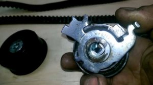 Небольшой обзор комплекта грм контитеч на опель x16xel   с пробегом в 20000 тысяч километров