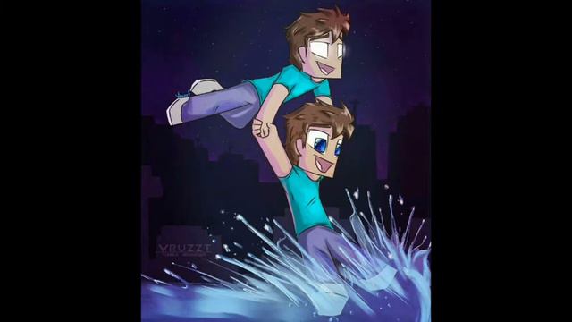 Клип~ Слеза~ Херобрин и Стив. смотреть онлайн