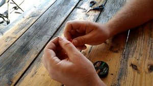 Лидкор. Как сделать петлю на лидкоре в карповом монтаже. YM fishing