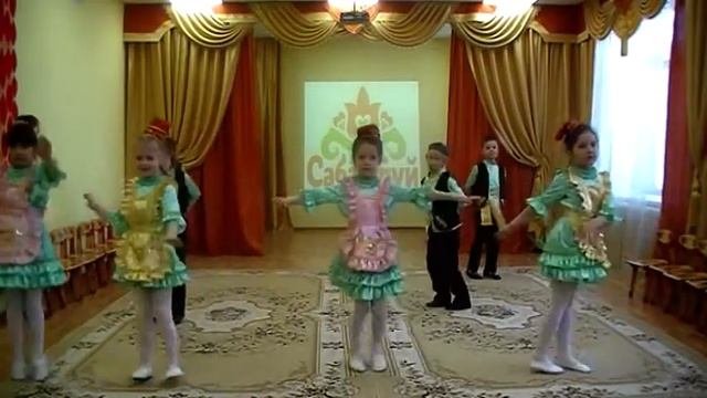 Туган як - Татарский танец. МБДОУ №286 г. Казань смотреть онлайн