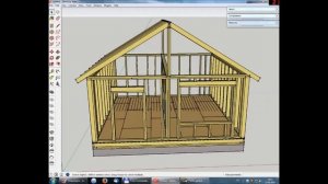 Урок 8  Проектирование дома в SketchUp