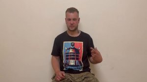 Допрос пленного ВСУ в Курской области.