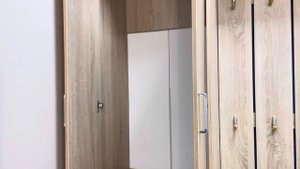 166827 БРИЗ-М дуб сонома; Прихожая правая.