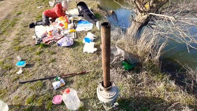 #Анапа #Отдых Рыбалка в  Гостагаевской.