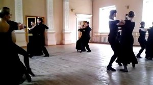 Урок бального танца (Стандарт) - Медленный вальс, Танго, Фокстрот, КвикСтэп