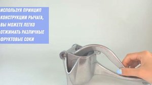 Ручная соковыжималка Механический пресс для для овощей, томатов, фруктов, цитрусовых