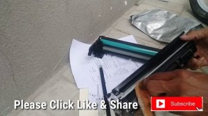 How To Refill Toner HP-76A Original