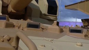 Боевая разведывательная машина БРМ-3К «Рысь» с 57-мм боевым модулем АУ-220М "Байкал"
