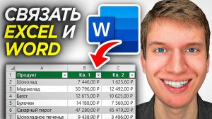 Как Вставить Таблицу из Excel в Word? | ПОШАГОВЫЙ УРОК как связать таблицу Эксель с документом Ворд