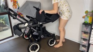 How to change a Bugaboo Donkey BASSINET to a SEAT!
