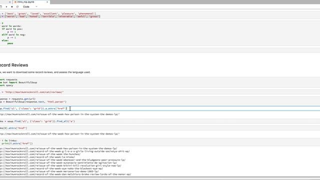 Intro to NLP with Python and TextBlob смотреть онлайн