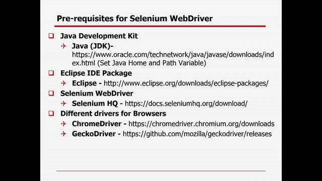 Selenium WebDriver with Java - Online Automation Testing Training - September 2023 Batch - Session смотреть онлайн