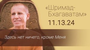 ШБ 11.13.24 Здесь нет ничего, кроме Меня. Е.М. Нанда Бихари прабху.