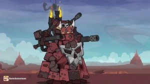 Титан "Полководец" vs Орочья крепость "Стомпа" - Мультики про танки ( Warhammer 40000 )