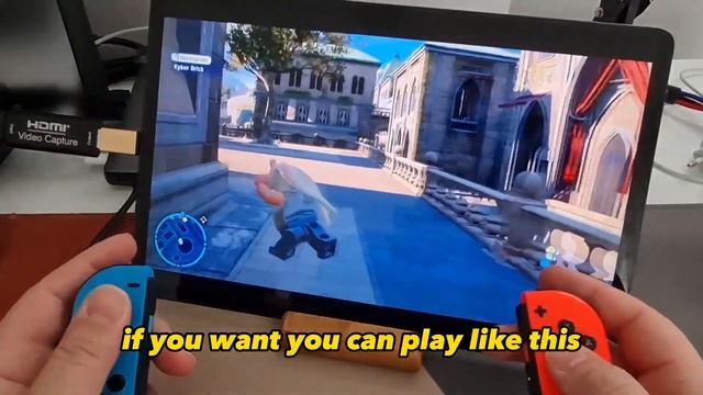 Use Android Tablet as Monitor for Nintendo Switch смотреть онлайн