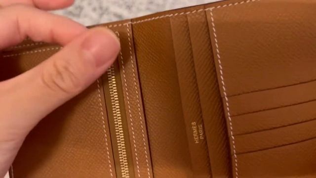 HERMES BEARN Compact Wallet - New Unboxing & Reveal смотреть онлайн