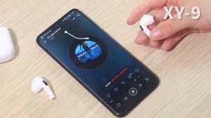 Беспроводные наушники PRO 5 с микрофоном для Айфон и Андройд,TWS Bluetooth,IPhone,Android