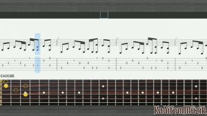 Love the way you lie by Eminem ft Rihanna Easy Fingerstyle Guitar Tutorial Tabs