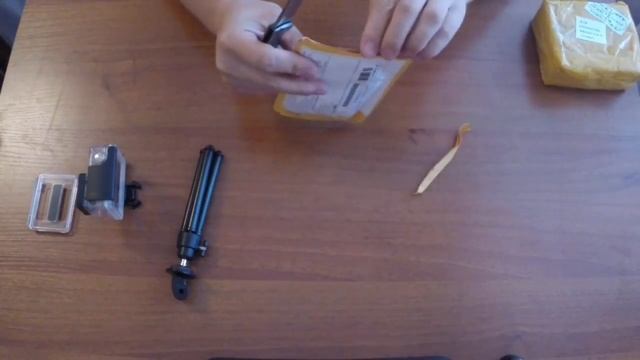 Посылки из Китая. Штатив для камеры. Кабель 3 в 1. Держатель телефона. Аквабокс для GoPro 3+ смотреть онлайн