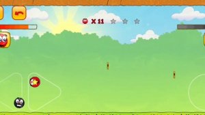 Красный шарик покоряет горы, сражается с боссом, и спасает свою любимую.Серия 8