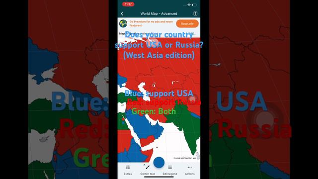 Does your country support USA or Russia? (West Asia edition)