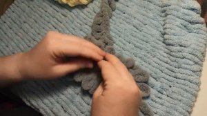 Детские плюшевые валенки. вяжем подошву из Ализе пуффи для валенок, alize puffy. 1 часть. подошва