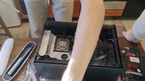 Zalman M2 mini itx pc build timelapse