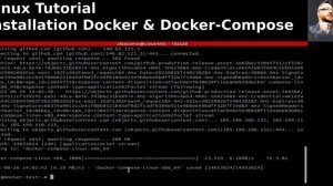 Linux Tutorial - Docker Installation