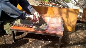Тротуарная плитка своими руками для садовой дорожки.