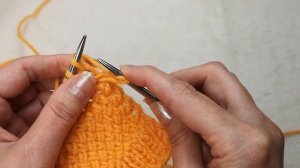 №176 Только посмотрите какая разница от метода провязывания петель. Замена лицевой глади