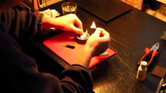 Чернение металлов растительным маслом Blackened metal vegetable oil смотреть онлайн