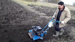 культиватор "Крот" фрезеровка перед посадкой
