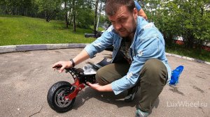 Электросамокат iBalance Athlet 4 ревизия - распаковка, обзор, замер максимальной скорости!