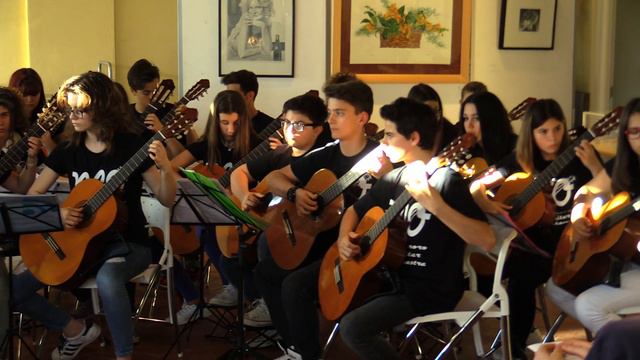 PGO PianoroGuitarOrchestra - Saggio di Chitarra della classe di Gianluca Maccarrone - 2017 смотреть онлайн