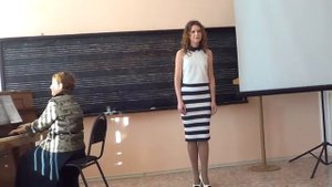 ДЖ. ПЕРГОЛЕЗИ - АХ, ЗАЧЕМ Я НЕ ЛУЖАЙКА экзамен по вокалу