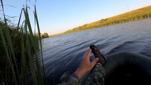 Ловля щуки на вертушку Mepps Comet. Рыбалка на щуку в августе.