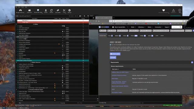 Skyrim! Rebuilding my mod list in MO2  Pt 5