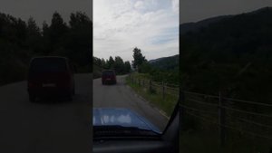 Серпантин по дороге на Бухтарму
