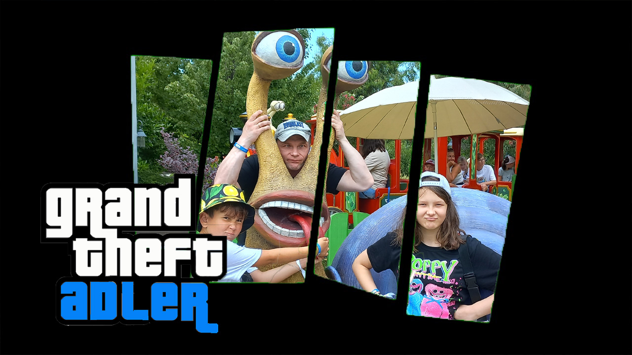 Адлер, отдых с детьми / Сочи-Парк / часть 3