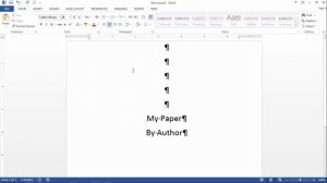 How to Center a Page in Word